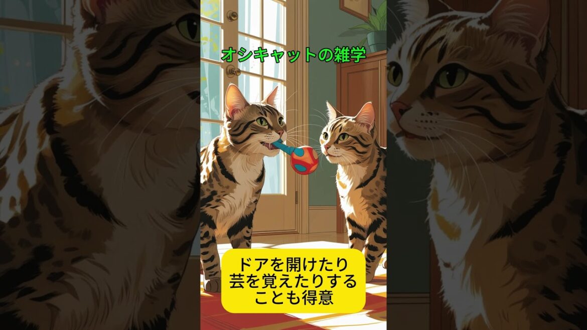 オシキャットの雑学 #プチ知識 #オシキャット #猫 #雑学