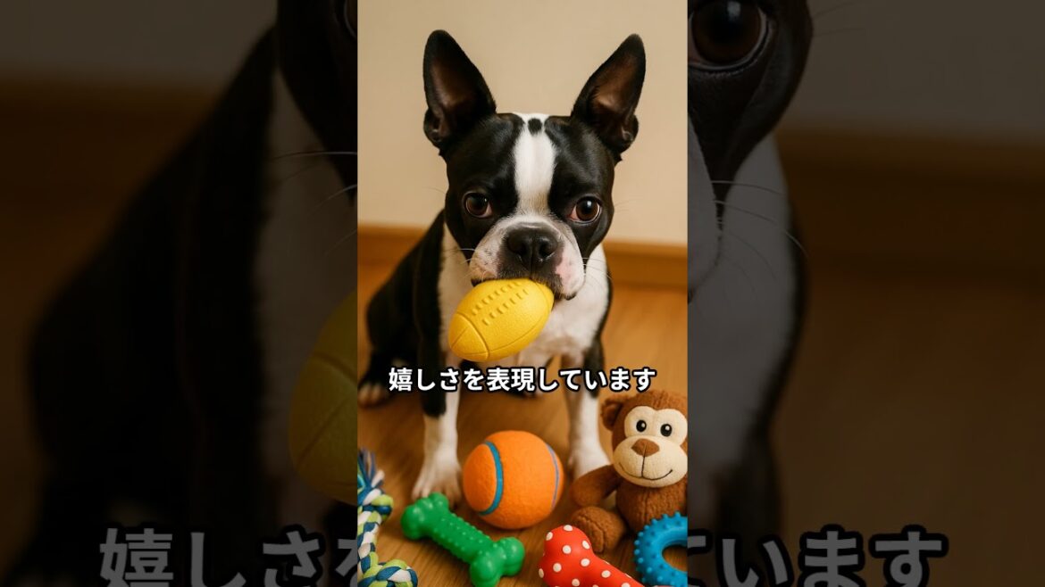 ボストンテリアの可愛すぎる習慣５選　　 #ボストンテリア #犬 #動物動画 #dog #犬のいる暮らし