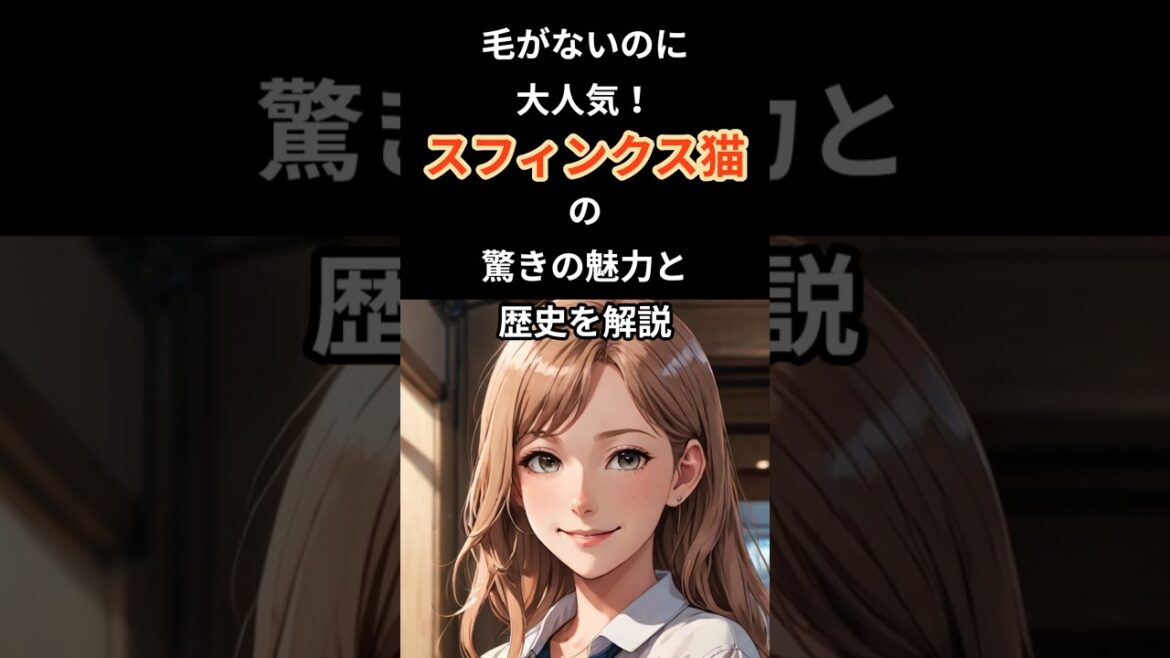 毛がないのに大人気！スフィンクス猫の驚きの魅力と歴史を解説