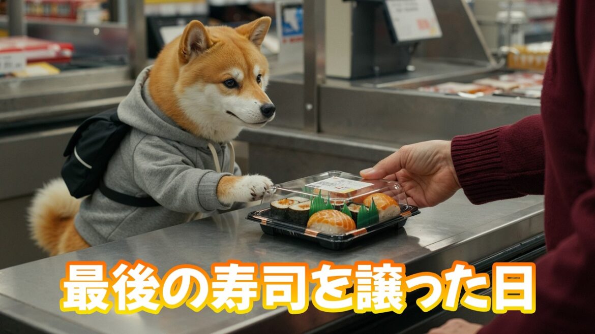 [第24話]  シバくん、最後の寿司を譲った日。まさかのご縁で、一緒に夕ご飯。