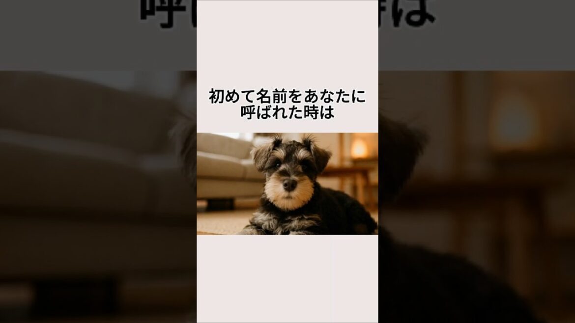 初めて名前をあなたに呼ばれた時は・・・ #ペット #犬 #雑学 #言葉