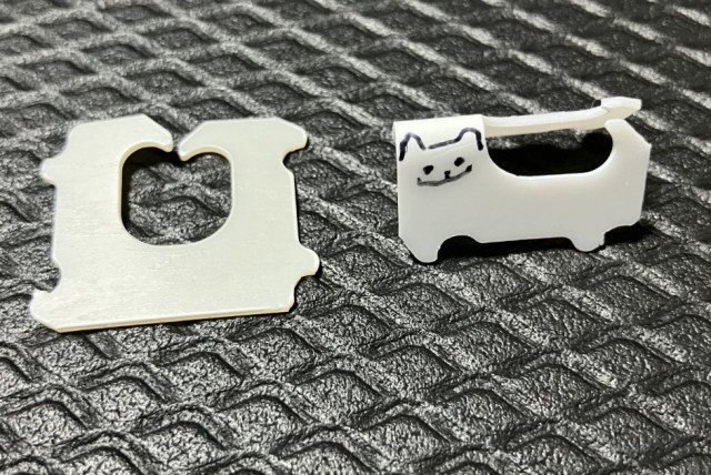 パンの袋の留め具で犬を作ったら…⇒「Toby Foxのうざいイヌ」みたいで6万「いいね」