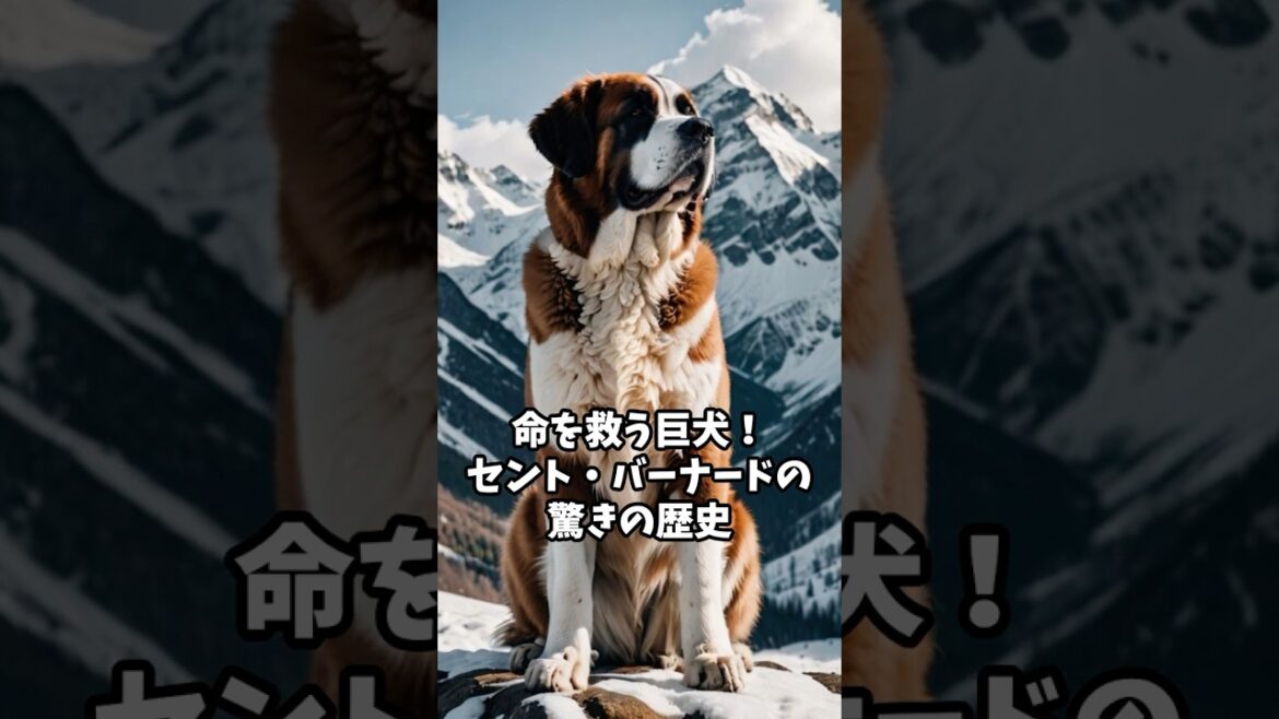 セント バーナード          ~ その頼もしい勇姿 ~ 　　　　　　　　　　　　　　   #やまねこーたろー #セントバーナード  #大型犬のいる生活