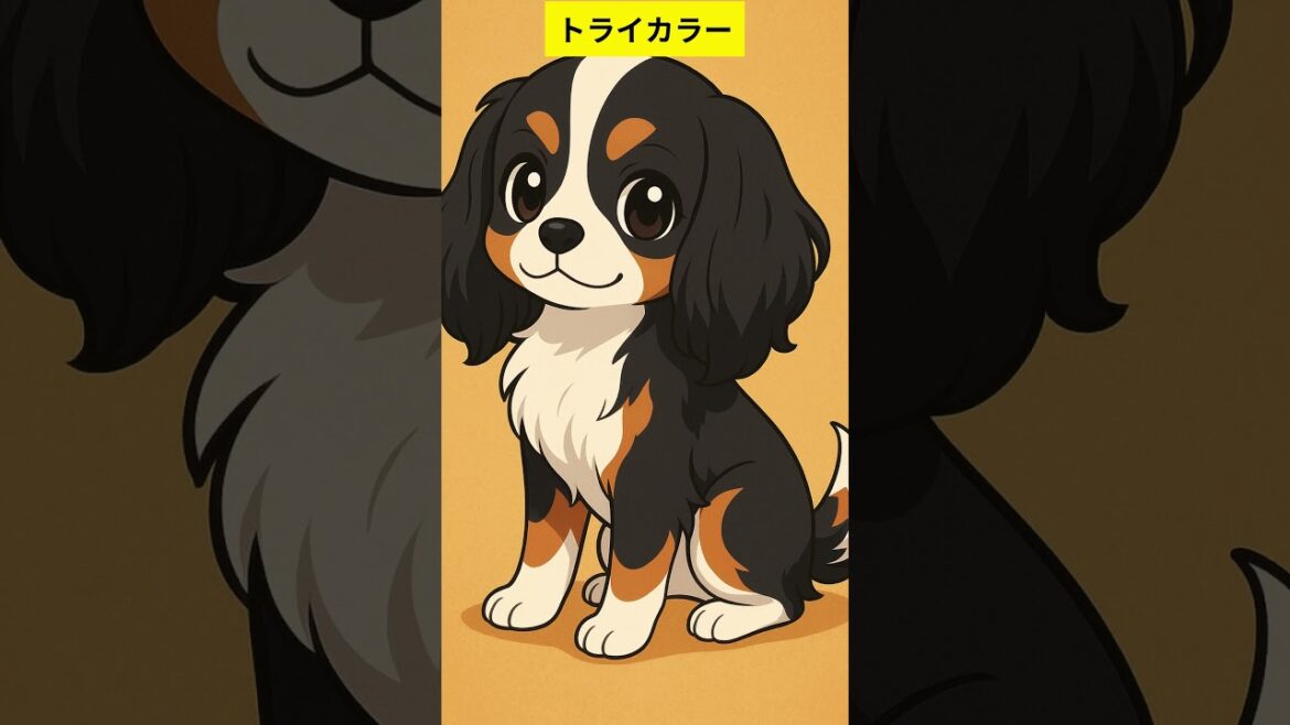 キャバリア・キング・チャールズスパニエル 毛色 #犬のいる生活 #キャバリア