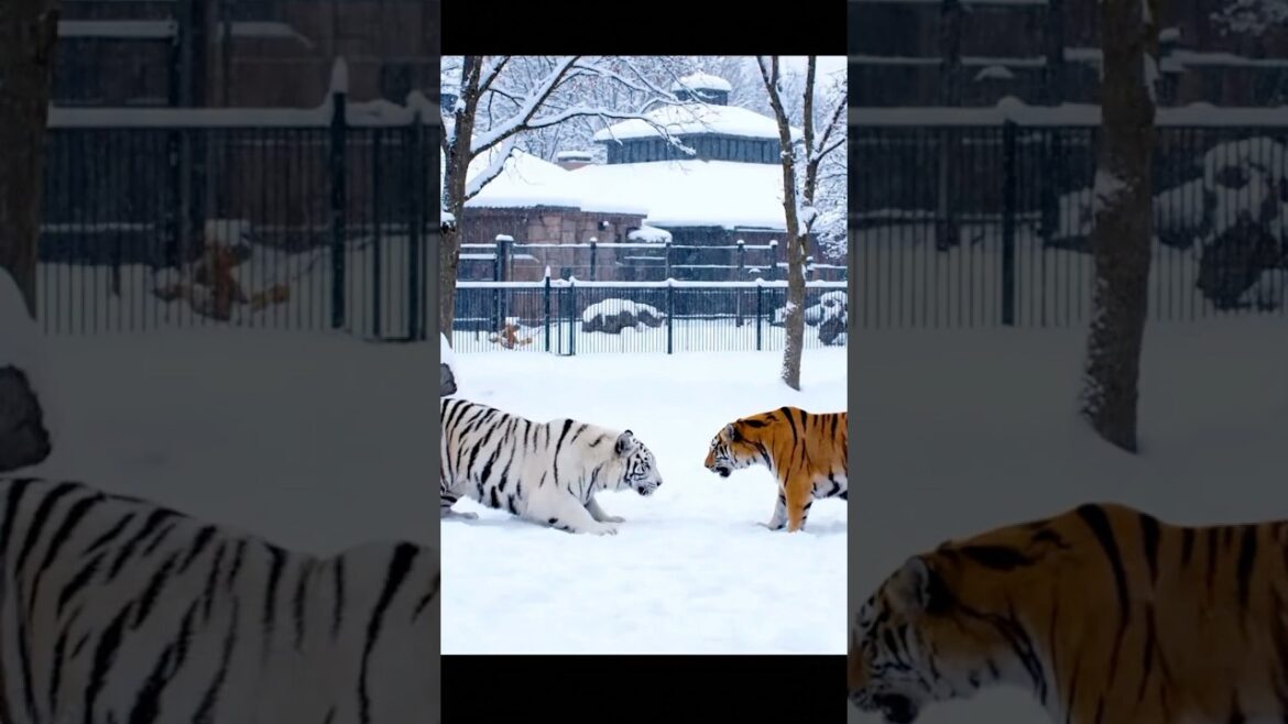 Siberian tiger vs Bengal tiger ❄️👑🐯