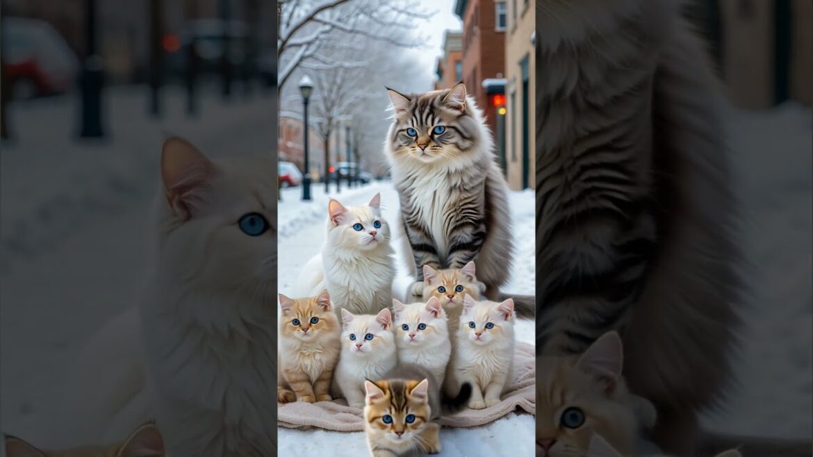 Cat family's BIG journey! 🥺🏠