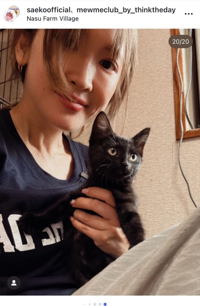 紗栄子、輪島から保護した子猫「キキ」の死を報告　多くの愛情に包まれた短い生涯 - エキサイトニュース