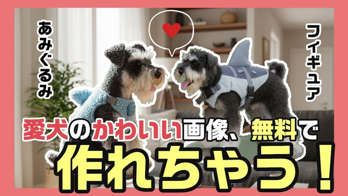 あなたのペットも変身できる!かわいい画像をつくろう! あなたのペットも変身できる!かわいい画像をつくろう!