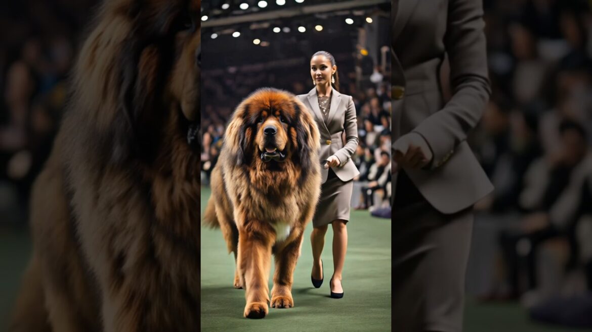 MASSIVE Tibetan Mastiff is the KING of the Dog Show ๐ฑ MASSIVE Tibetan Mastiff is the KING of the Dog Show ๐ฑ