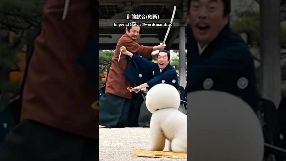 江戸時代に行ってみた #ビションフリーゼ #bichobfrise #sora2 #生成ai動画 #モフモフ #犬将軍 #徳川綱吉