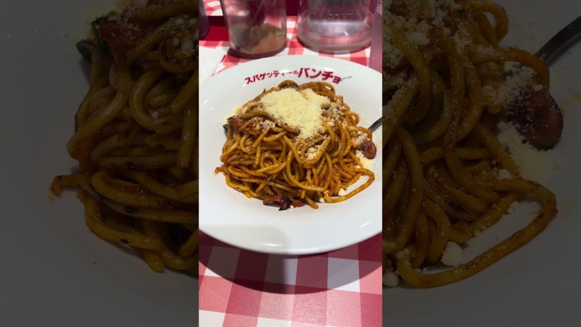 今日のお昼ナポリタンにしませんか？