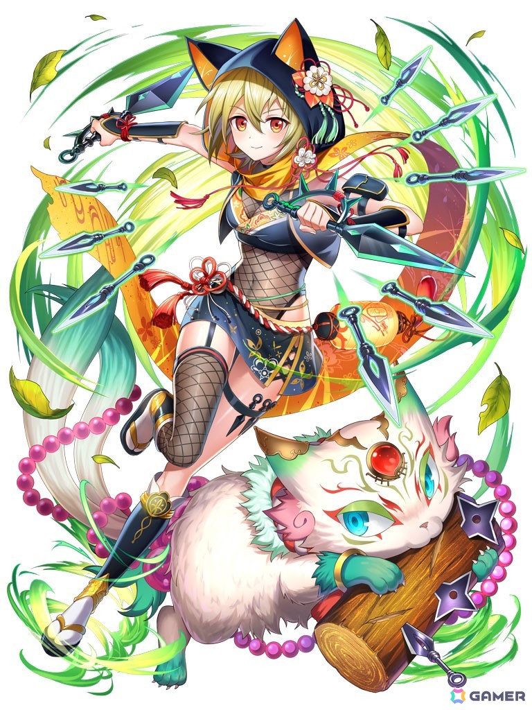 「黒猫のウィズ」でイベント「八百八町あやかし捕物帳4 超奇城！忍術大合戦すぺしゃる」が開催！ガチャにはアヤツグ（CV：古川慎）たちが登場の画像