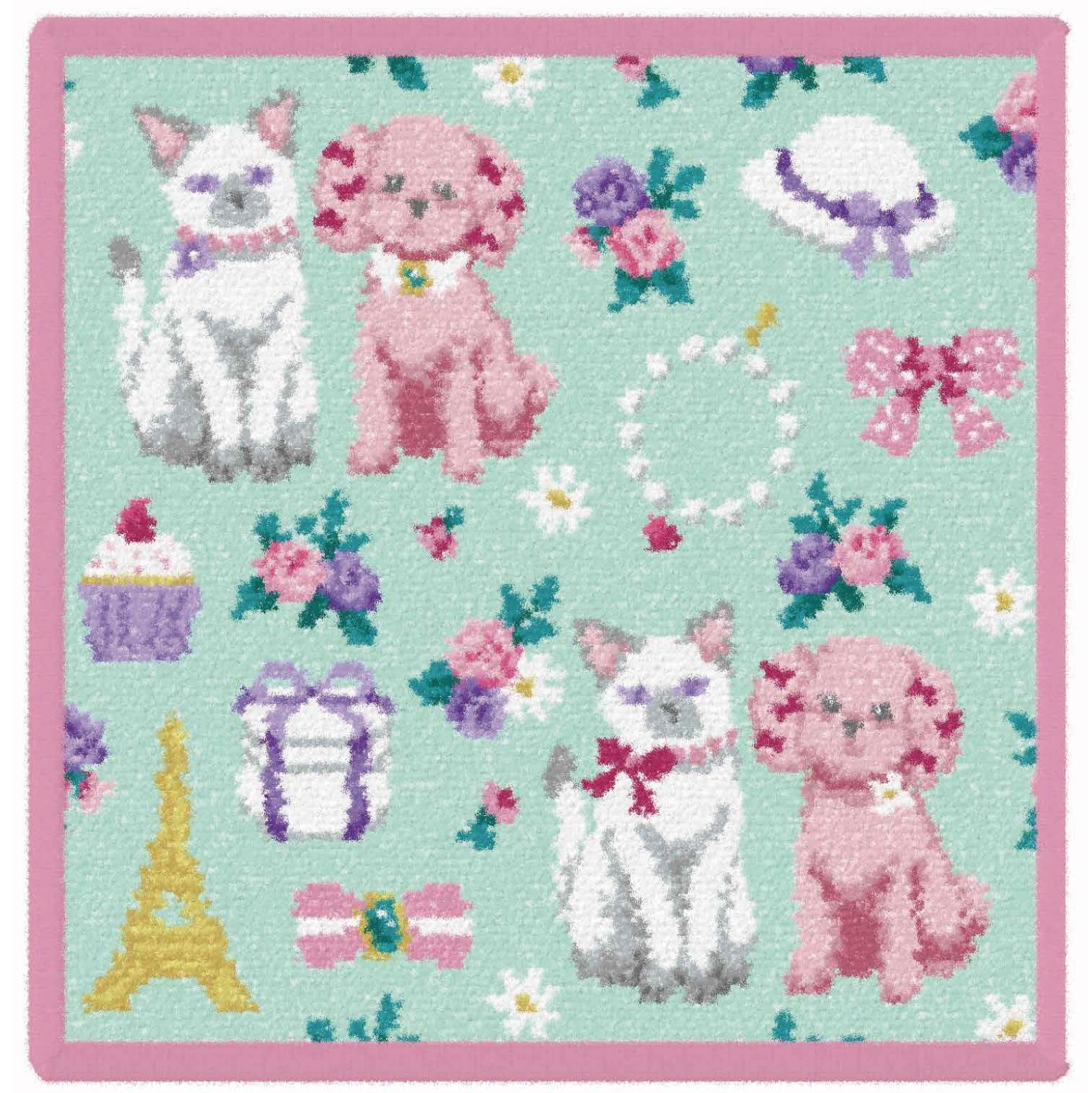 コラボハンカチ パリプロムナード 2,970円 サイズ：縦約25.0cm×横約25.0cm