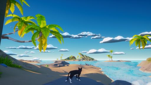 画像ギャラリー No.002のサムネイル画像 / 猫になって南国の島を探索する3Dアドベンチャー「Scattered」，Steamストアページを公開。迷子になった子猫たちを家に帰そう