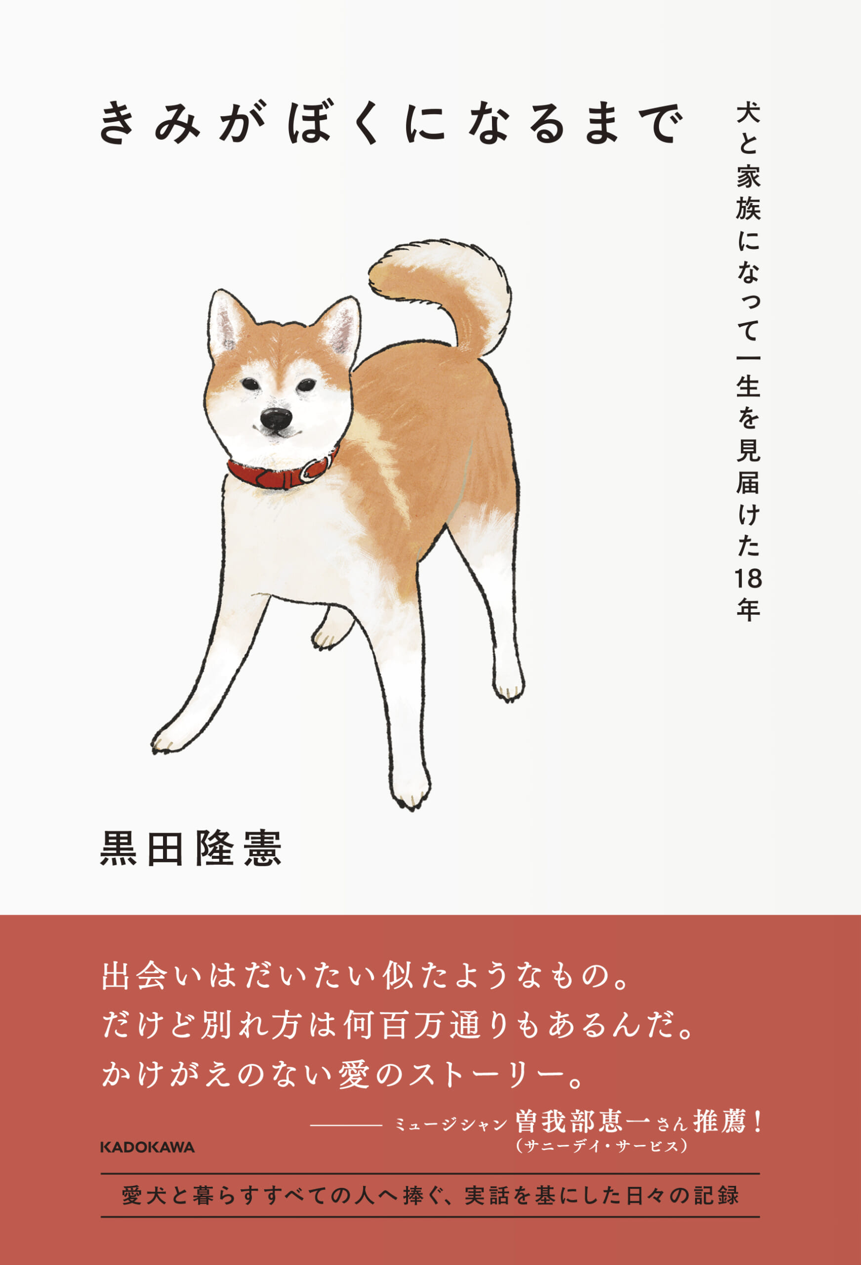 愛犬と暮らすすべての人へ捧ぐノンフィクションエッセイ『きみがぼくになるまで 犬と家族になって一生を見届けた18年』が刊行 | 推薦文には曽我部恵一が登場 main-34-scaled