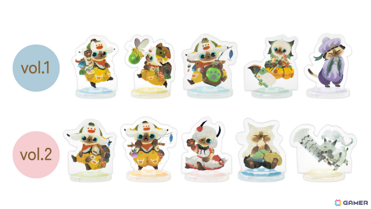 「モンスターハンターワイルズ」猫の日を記念した「オトモアイルー」グッズが2月13日よりカプコンストアで販売開始！の画像