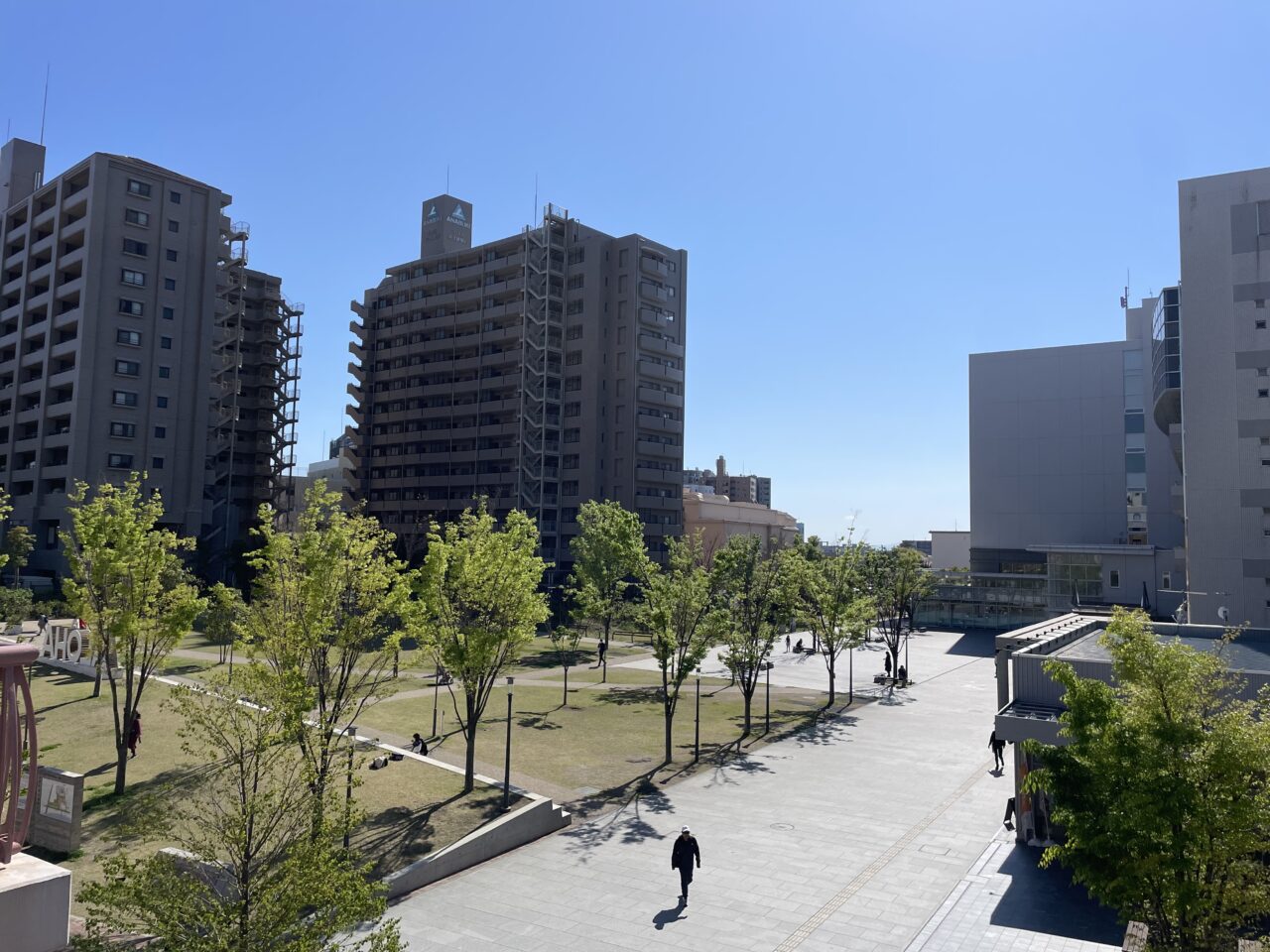 茅ヶ崎市役所前広場 全景 イベント会場