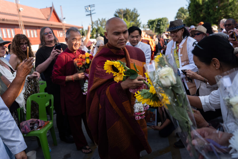 How a 2,300-mile Walk for Peace thrust a Texas monk and his rescue dog into the spotlight | Center Spread How a 2,300-mile Walk for Peace thrust a Texas monk and his rescue dog into the spotlight