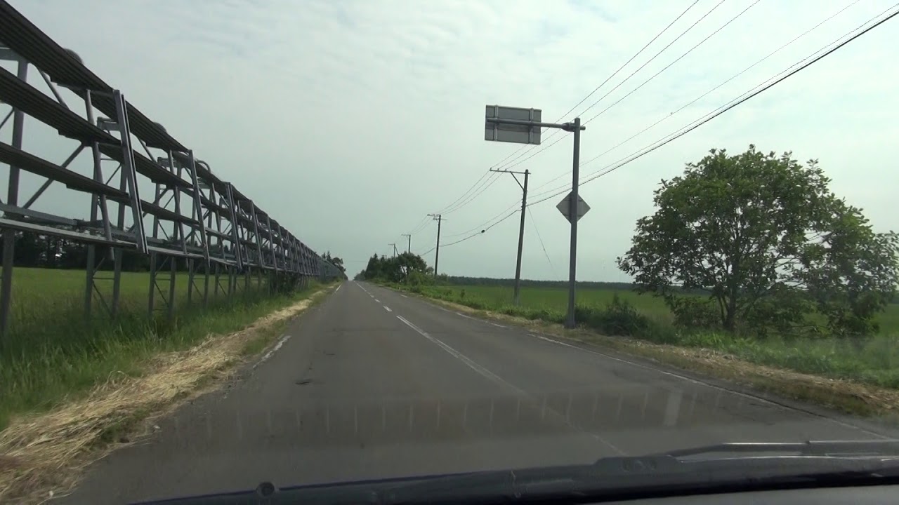 北海道道957号大成西春別線 [ 別海町 1080p 車載動画 ドライブ]：国道243号交点～道道311号交点 Tour