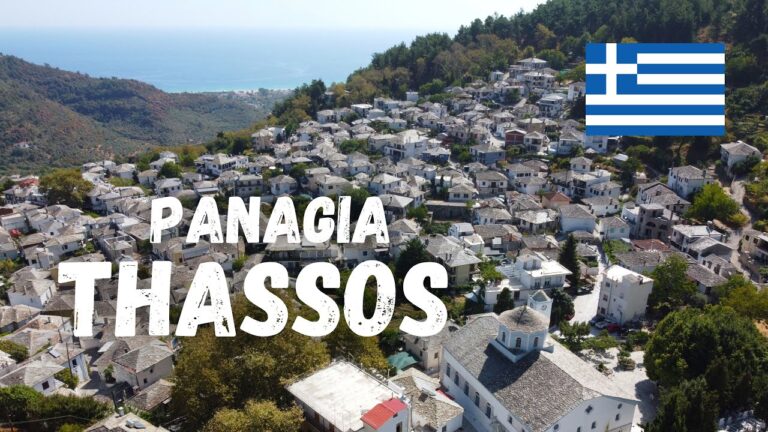 Beautiful Panagia THASSOS: A Stunning Drone Tour