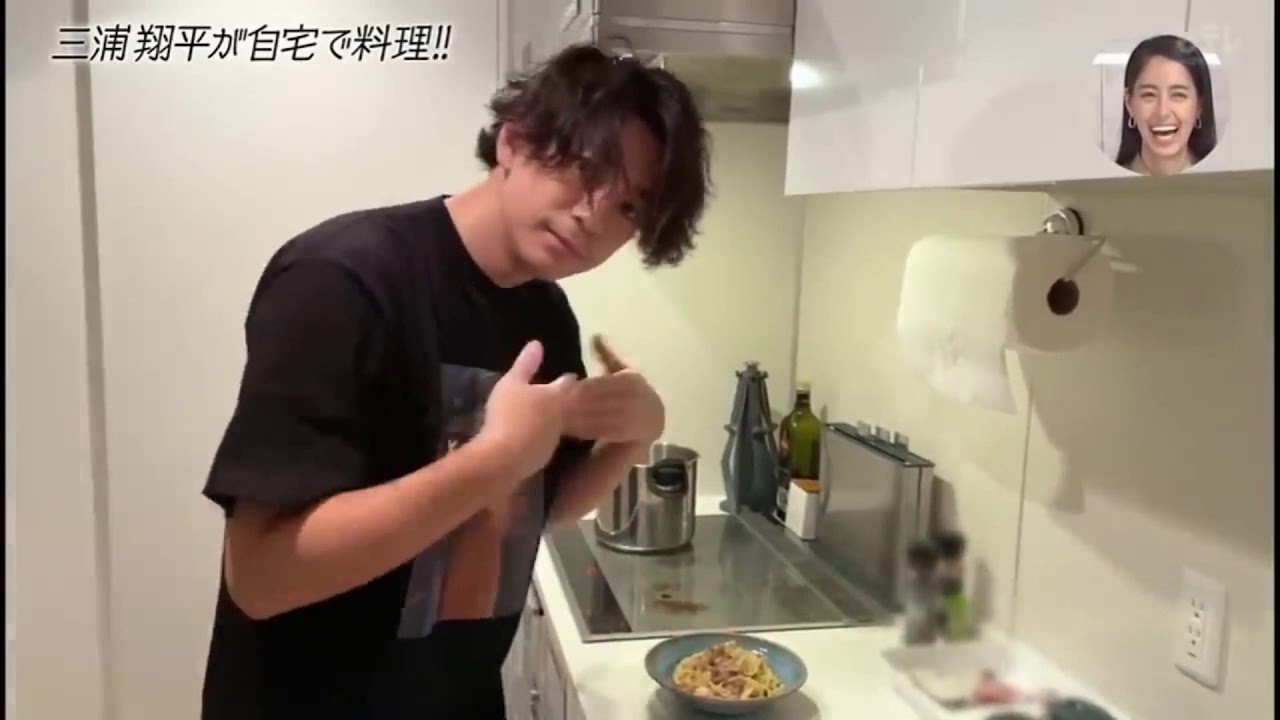 三浦翔平 桐谷 美玲 自宅で料理 Videos Wacoca Japan People Life Style