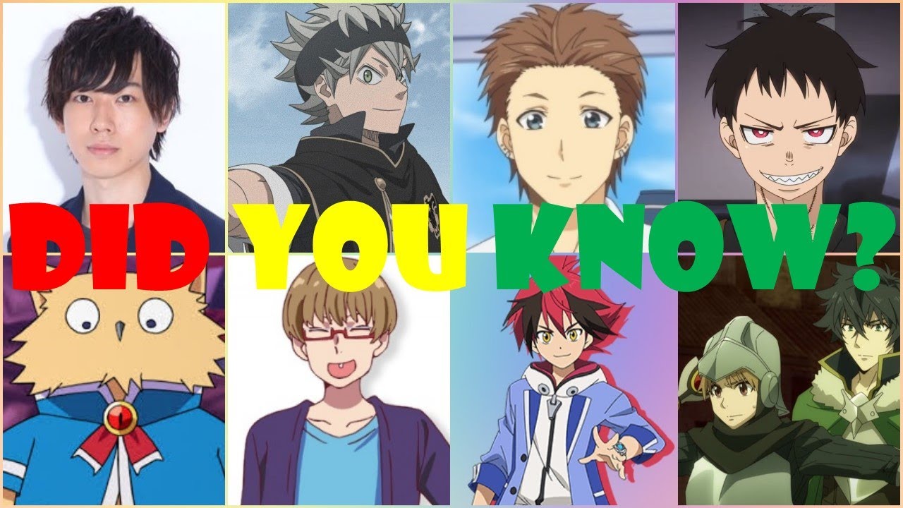 Gakuto Kajiwara (Asta/Shinra) Voice acting/seiyuu compilation 梶原岳人声優