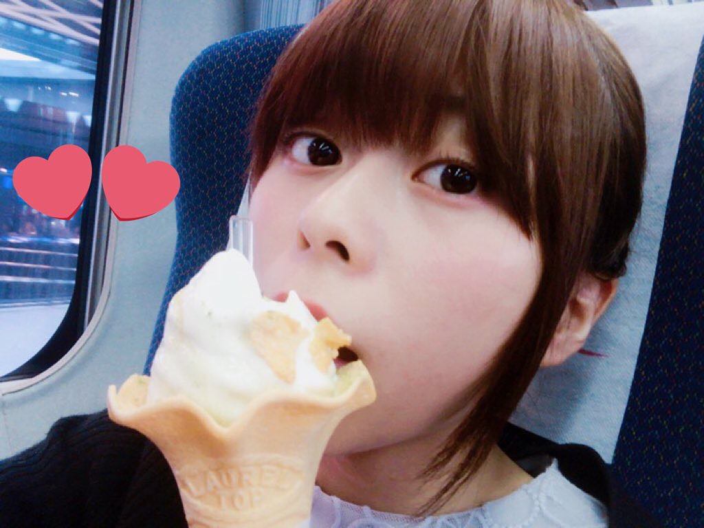 水瀬いのり Ice Cream Inoriminase Seiyuu Minaseinori Food Icecream Wacoca