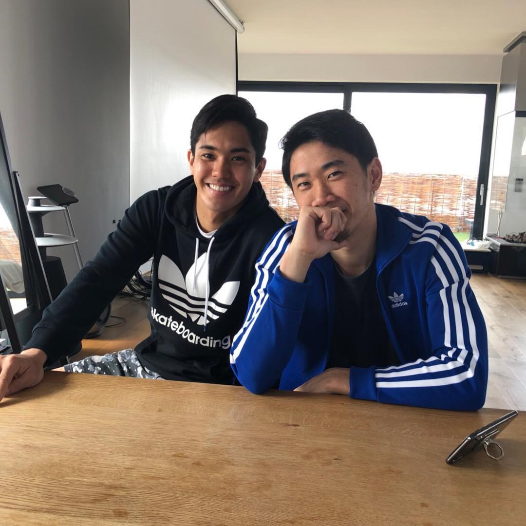 香川真司 ドルトムントまで遊びに来てくれた 嘉紀 Yoshinori Muto 09 Sk23 Dortmund Muto Instagram始めました Wacoca Japan People Life Style