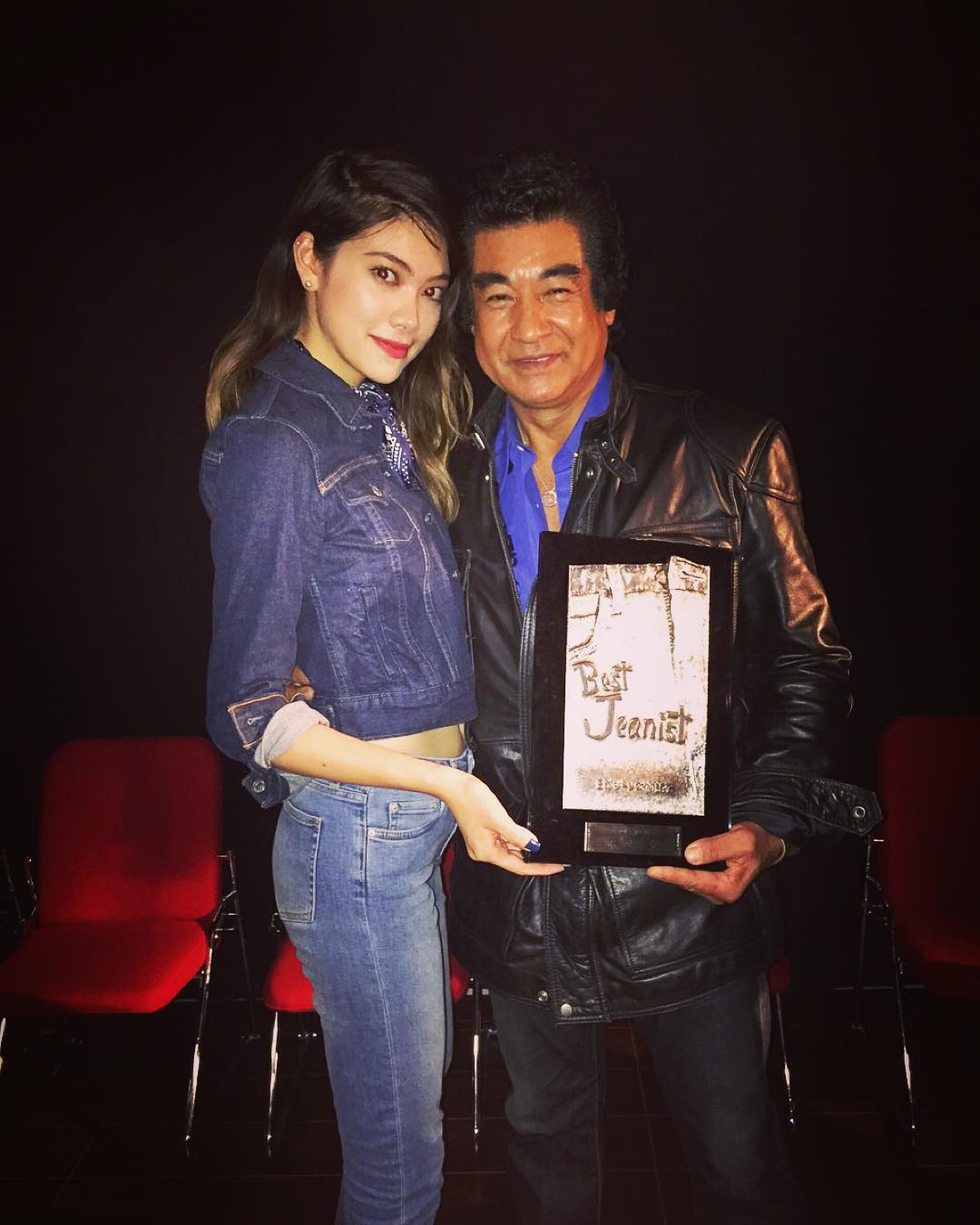 森星 So Honored To Receive The Best Jeanist Award 15 憧れのベストジーニスト賞をゲットできて緊張max Th Wacoca Japan People Life Style