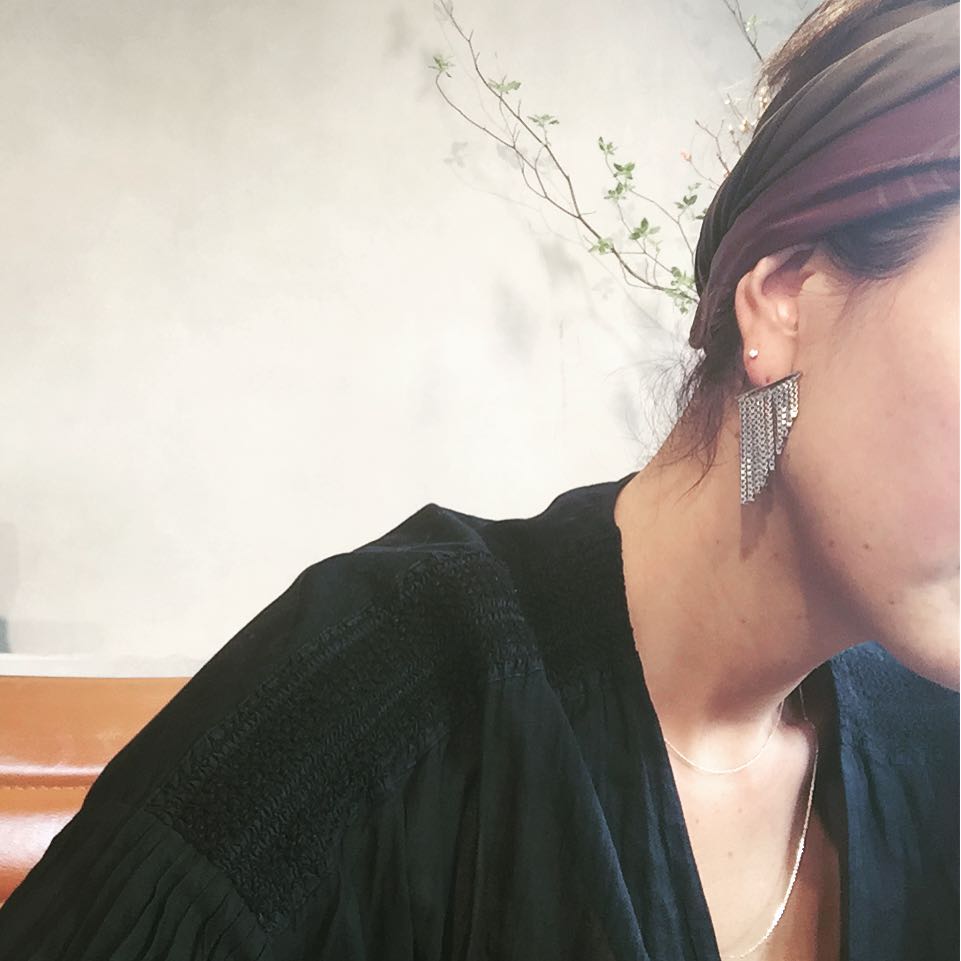 梨花 Rinka 秋冬新作ジュエリー プチピアス フリンジピアス ネックレス少し長いversion O O Wacoca Japan People Life Style