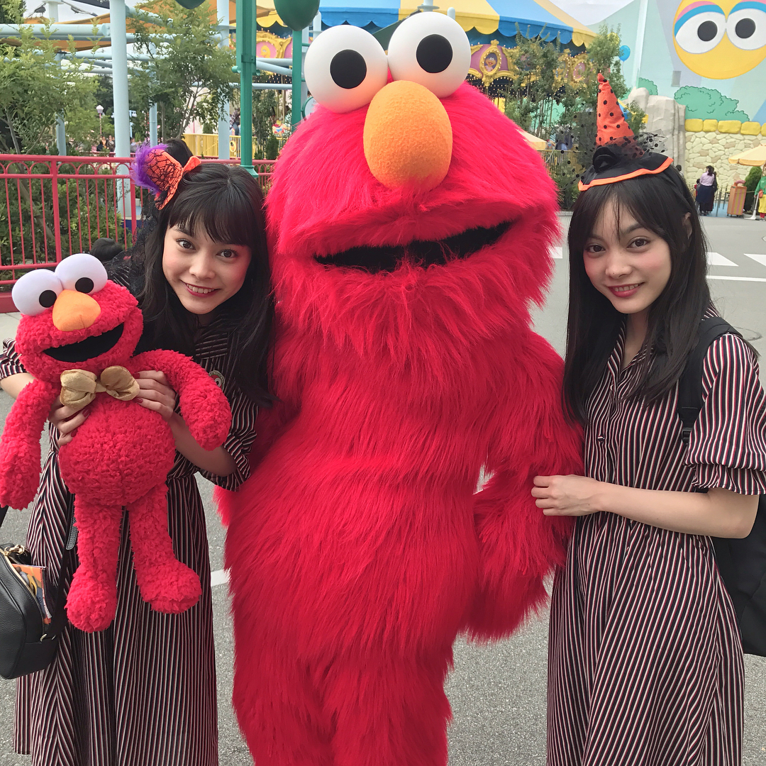 Yae Mio Yae Abp はしゃいでる Usj ユニバーサルスタジオ ユニバーサルスタジオジャパン Usjコーデ Usj ハロウィン 双子コーデ おそろコーデ Mioyae Tw Wacoca