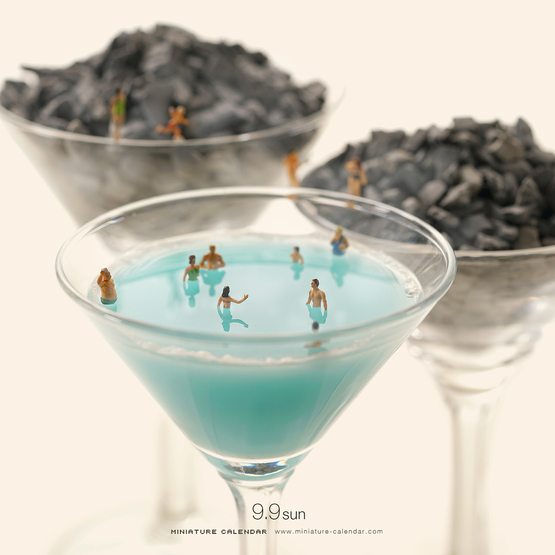 田中達也 9 9 Sun Blue Lagoon 世界最大の露天風呂を世界最小で再現 温泉の日 カクテル ブルーラグーン アイスランド Cock Wacoca Japan People Life Style 田中達也 9 9 Sun Blue Lagoon 世界最大の露天風呂を世界最小で再現 温泉の日 カクテル ブルーラグーン アイスランド Cock Wacoca Japan People Life Style