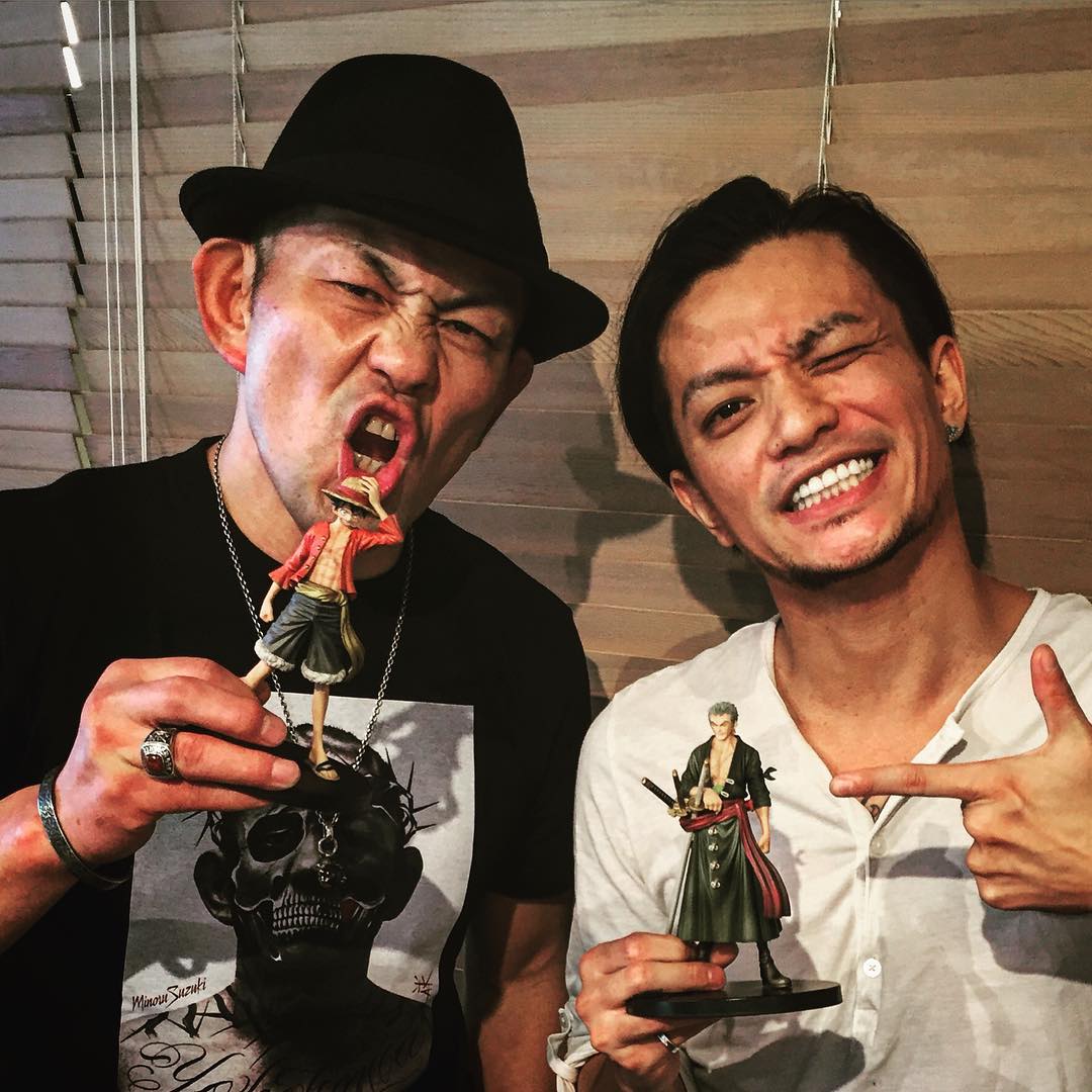 鈴木みのる One Piece Friend Koki Tanaka Piledriver Harajuku Onepiece Wacoca