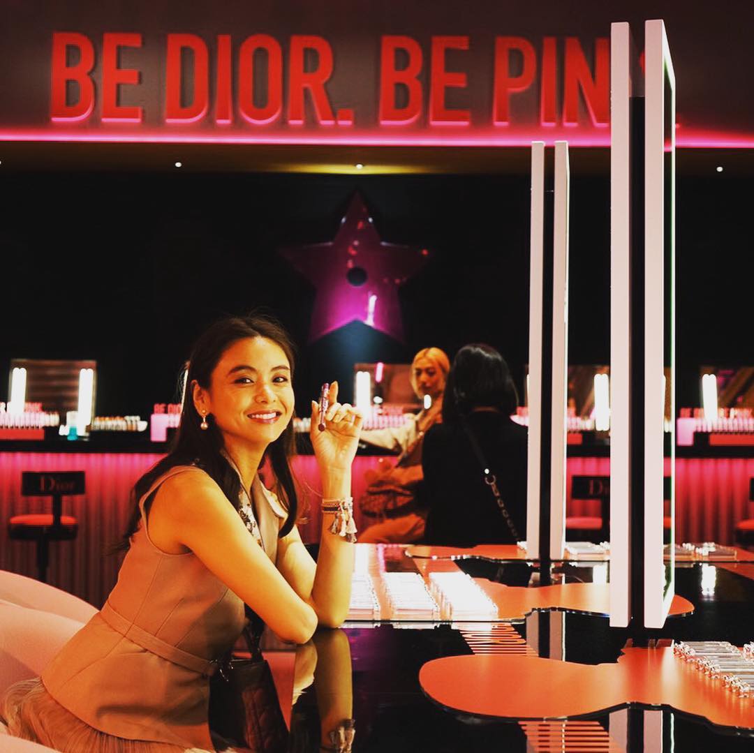 滝沢眞規子 DIOR ADDICT CITY Launch Night with Cara