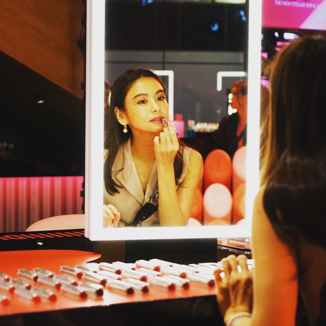 滝沢眞規子 DIOR ADDICT CITY Launch Night with Cara