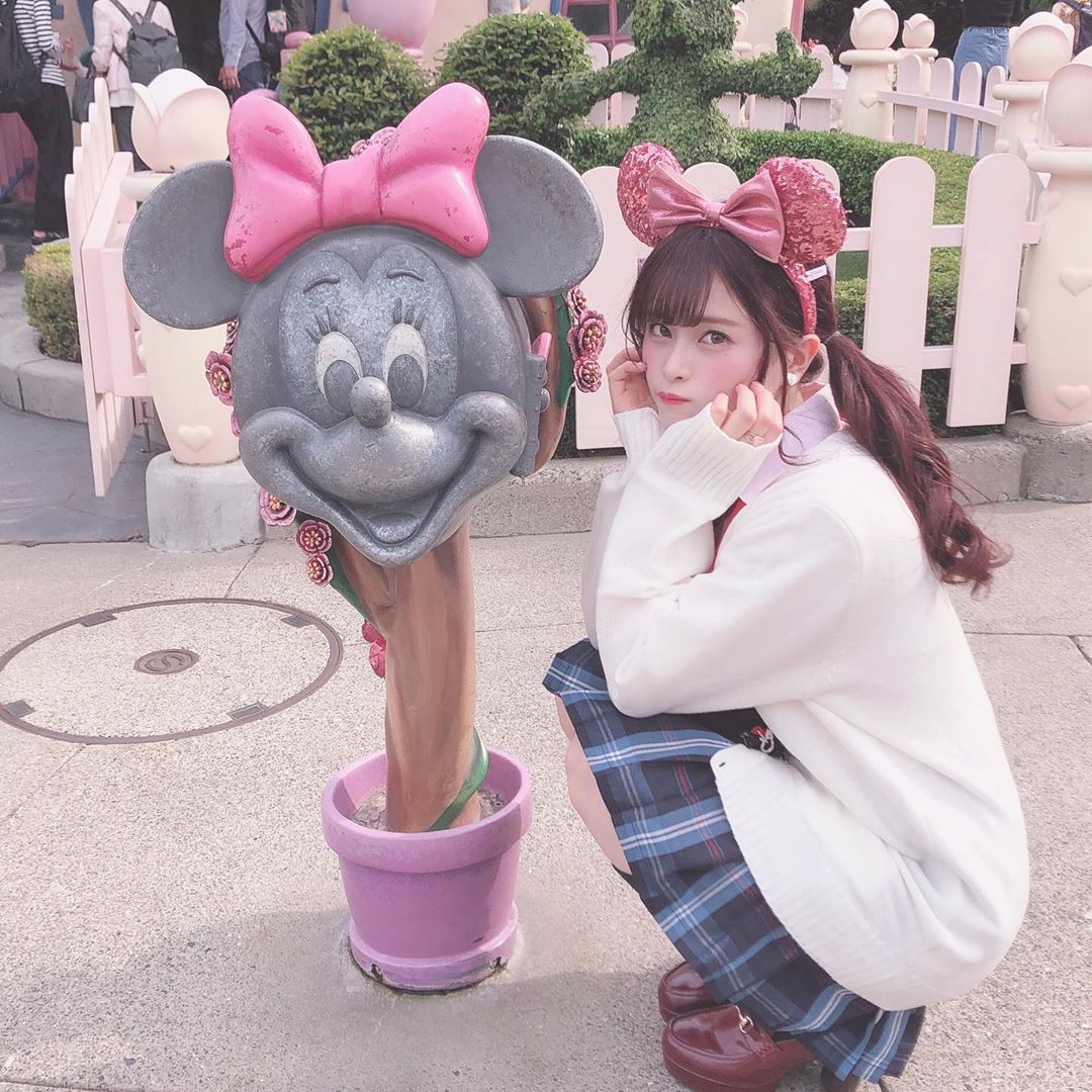 田北香世子 憧れのミニーちゃん家のポスト 制服ディズニー Wacoca Japan People Life Style
