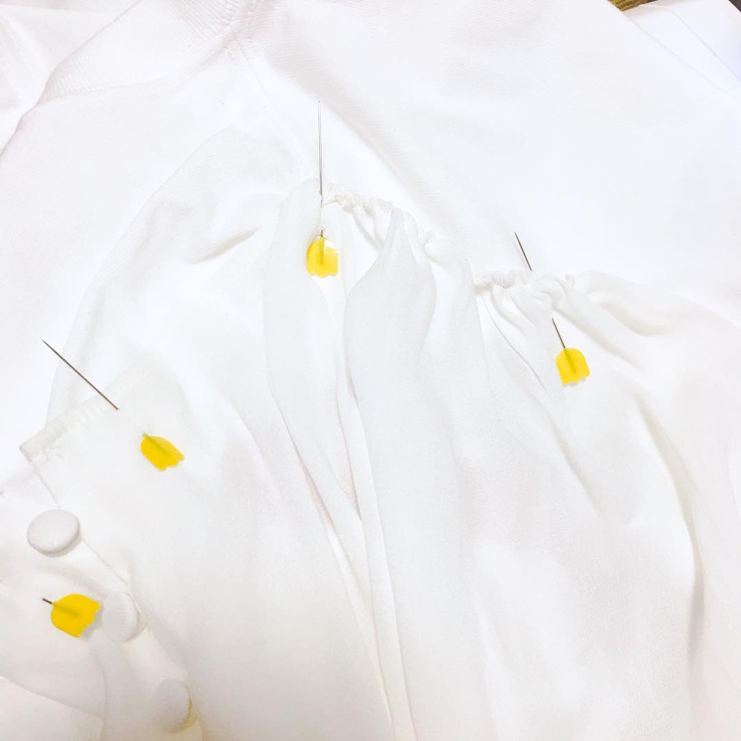 のん ベビーフェイスイエローなマチ針を使って 製作中 そろそろ寝よう ベビーフェイス Tシャツ Wacoca Japan People Life Style