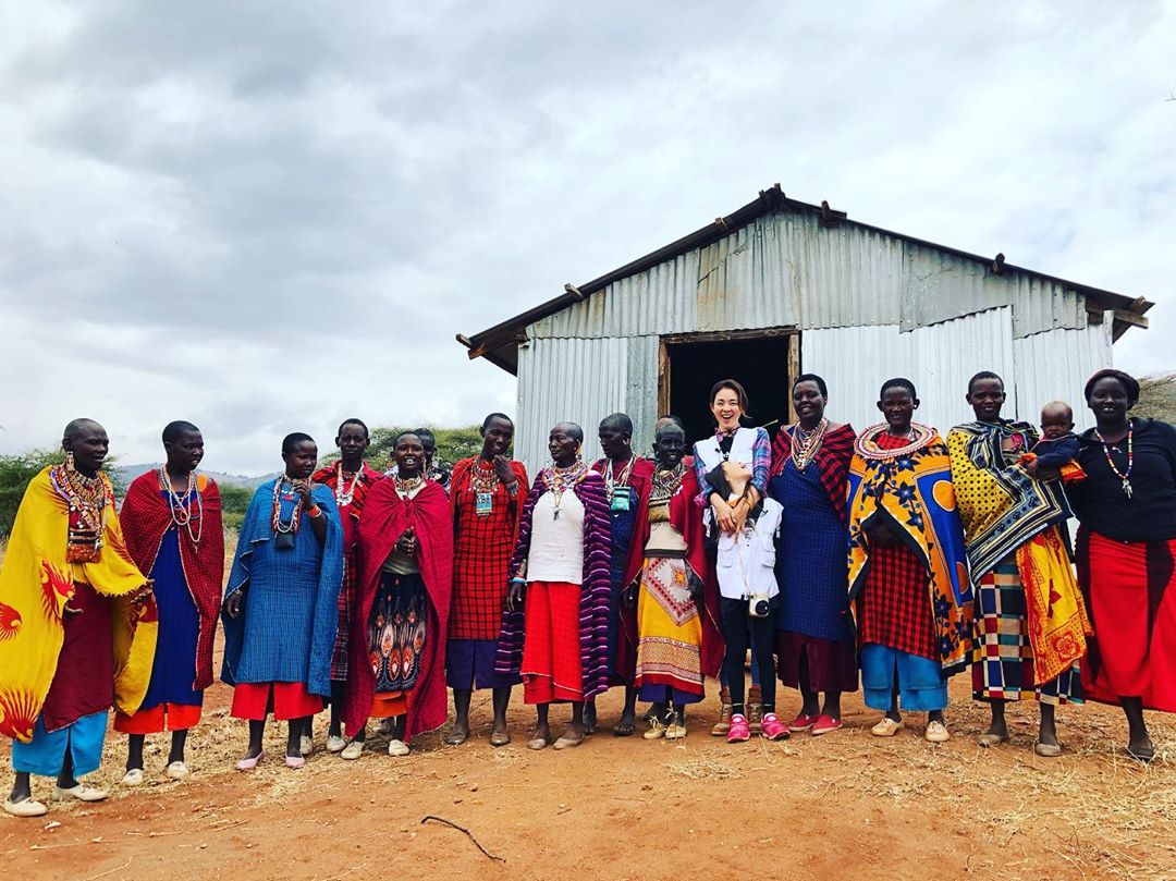 矢野志保 We Met With Maasai Women マサイ族の女性たちに会いに行ってきました Maasai Africa Kanya ア Wacoca Japan People Life Style