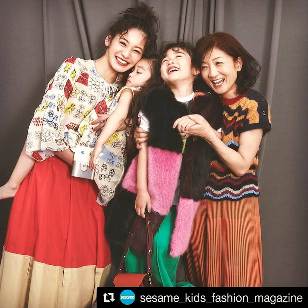 西山茉希 Repost Sesame Kids Fashion Magazine Get Repost Sesame9月号の特集テーマは Sweetfa Wacoca Japan People Life Style