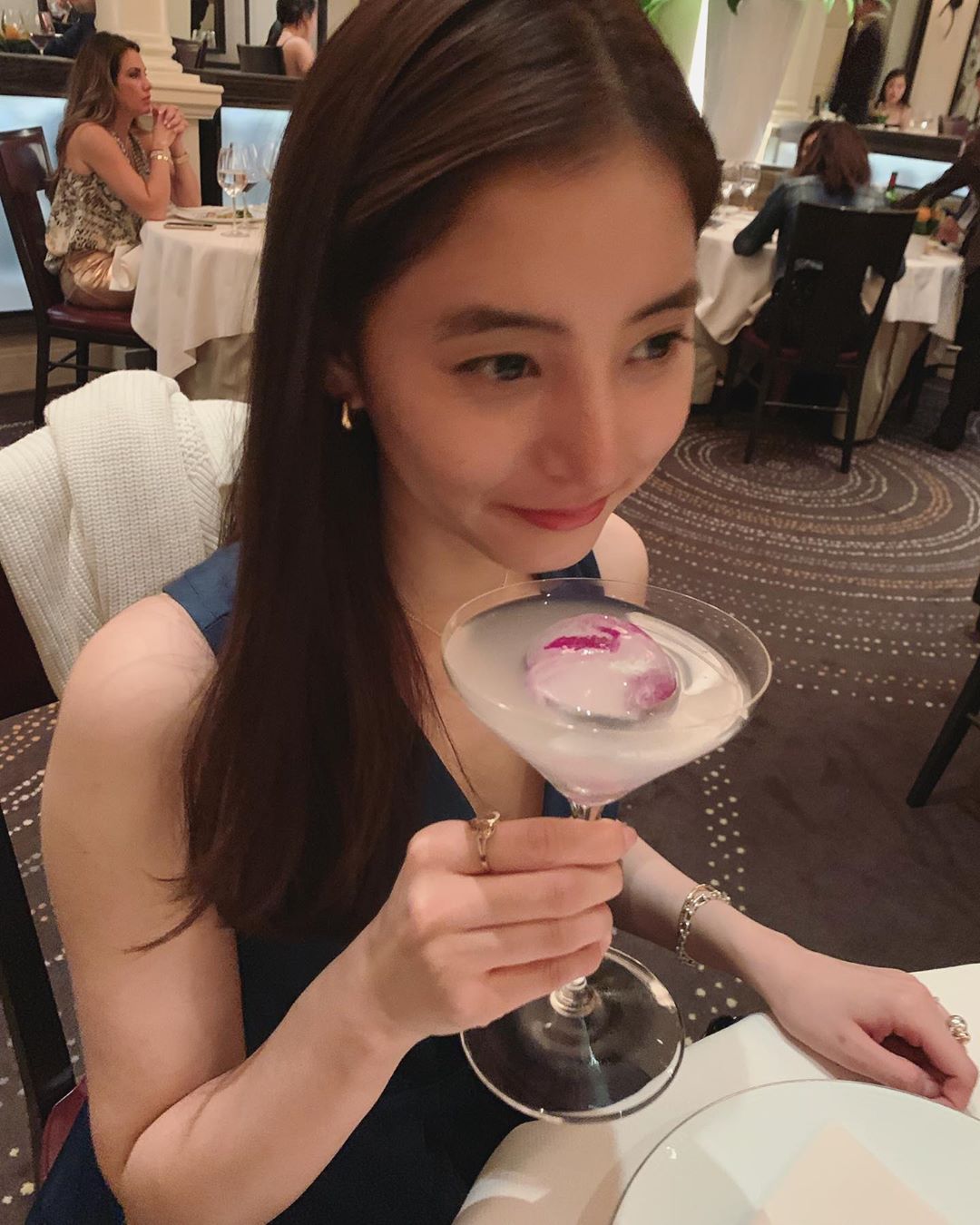 新木優子 Nyのシティ最後の夜はドレスアップして憧れのdanielでディナーを とってもステキな時間を過ごすことができました Dress Amerivintage Wacoca Japan People Life Style