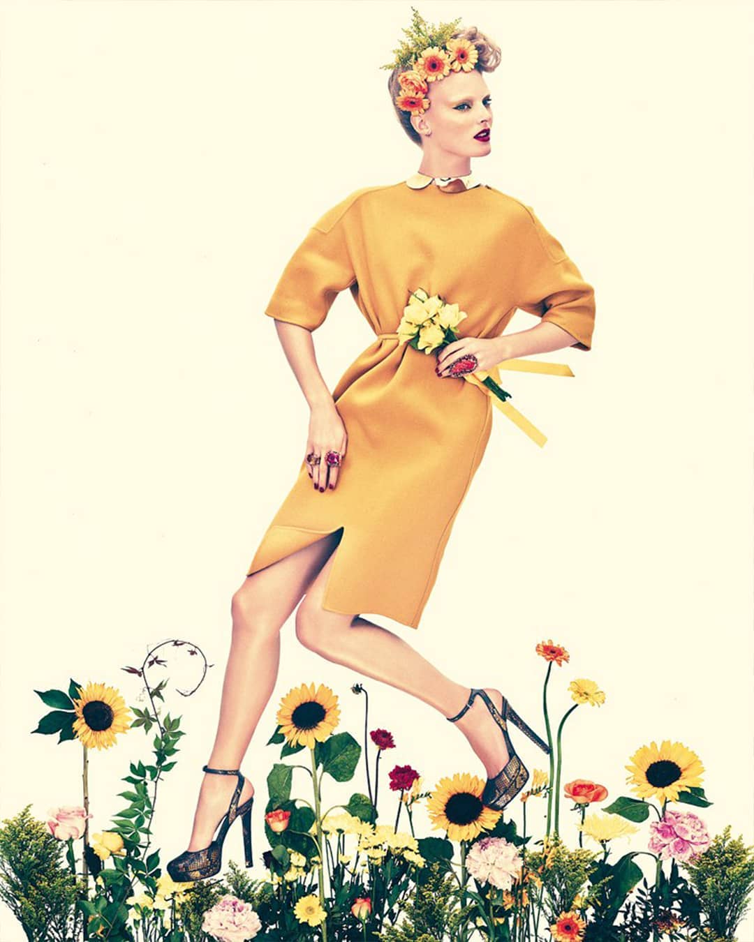 Voguejapan 花は神がこの世に与えた 女性の 次にもっとも美しいもの クリスチャン ディオール氏はかつてこう口にした その言葉通り 時代を超えても花と女性は切っても切り離せな Wacoca Japan People Life Style