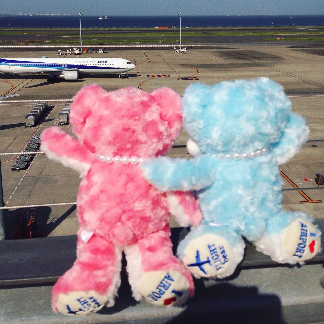Ana いってらっしゃい ゴールデンウィーク Gw クマ フライトベア ぬいぐるみ ぬい撮り 空港 飛行機 Teddybear Airport Wacoca Japan People Life Style