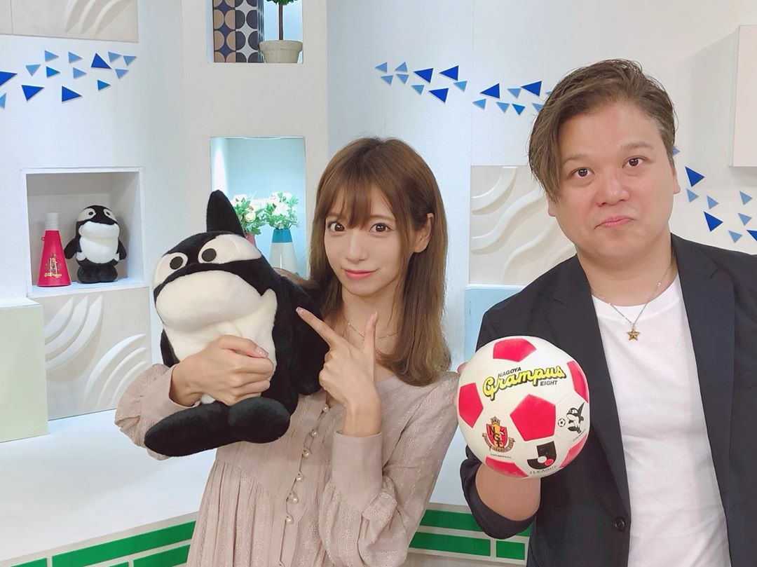 星島沙也加 名古屋グランパス 専門情報番組 グラスタ 本日放送です サポーターズインタビューは 前回に引き続き ジョアンシミッチ 選手 そして私は行ってませんが Wacoca