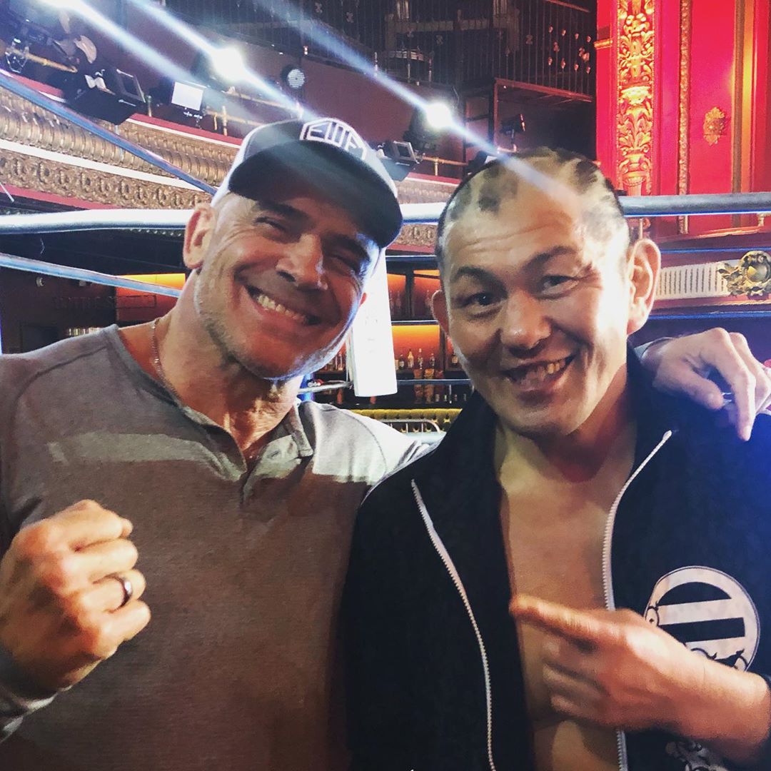 鈴木みのる Old Hybrid Friends Basrutten 古い友人であるバス ルッテンが試合を観に来てくれた パンクラスで闘いながら心を通わせた友人の一人 Wacoca Japan People Life Style 鈴木みのる Old Hybrid Friends Basrutten 古い友人であるバス ルッテンが試合を観に来てくれた パンクラスで闘いながら心を通わせた友人の一人 Wacoca Japan People Life Style