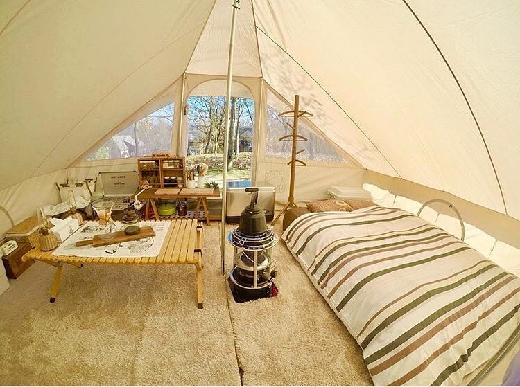 Hinataoutdoor Shizuka Campさんのpic ノルディスクのウトガルドを使ったお座敷スタイルまるで家の寝室にいるような あったか空間です Wacoca Japan People Life Style