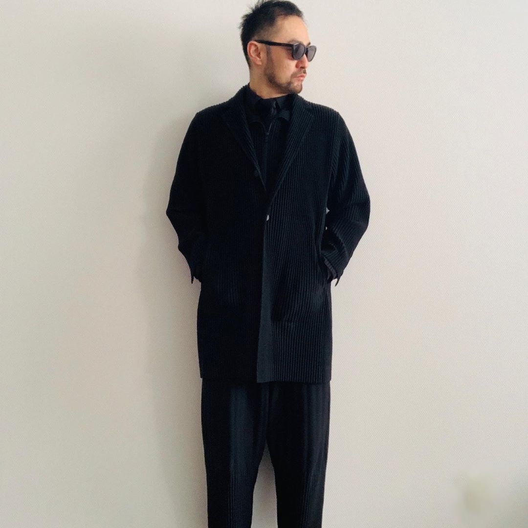 HOMME PLISSE ISSEY MIYAKE ロングジャケット - zimazw.org