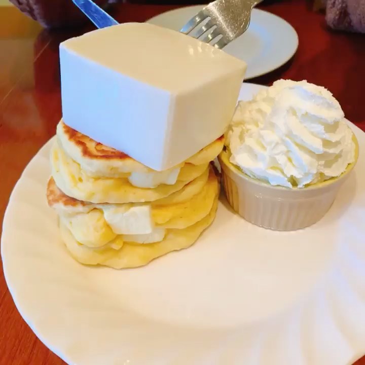 Retrip Gourmet Retrip 埼玉 こちらは埼玉県にある Egg Moon Cafe エッグムーンカフェ です こちらの写真は クリームチーズパンケーキです パンケーキの Wacoca Japan People Life Style