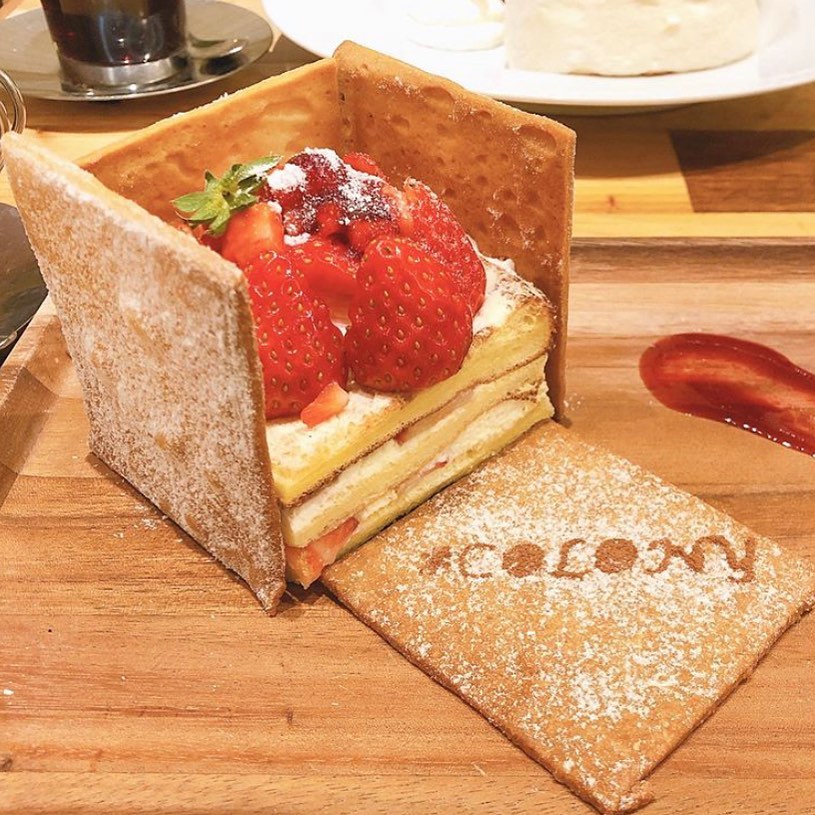 Retrip Osaka Retrip スイーツ 今回ご紹介するのは 大阪のアメ村にあるカフェ コロニーカフェ こちらのお写真は人気メニューの ケーキハウス で美味しいタイミン Wacoca Japan People Life Style Retrip Osaka Retrip スイーツ 今回ご紹介するのは 大阪のアメ村にあるカフェ コロニーカフェ こちらのお写真は人気メニューの ケーキハウス で美味しいタイミン Wacoca Japan People Life Style