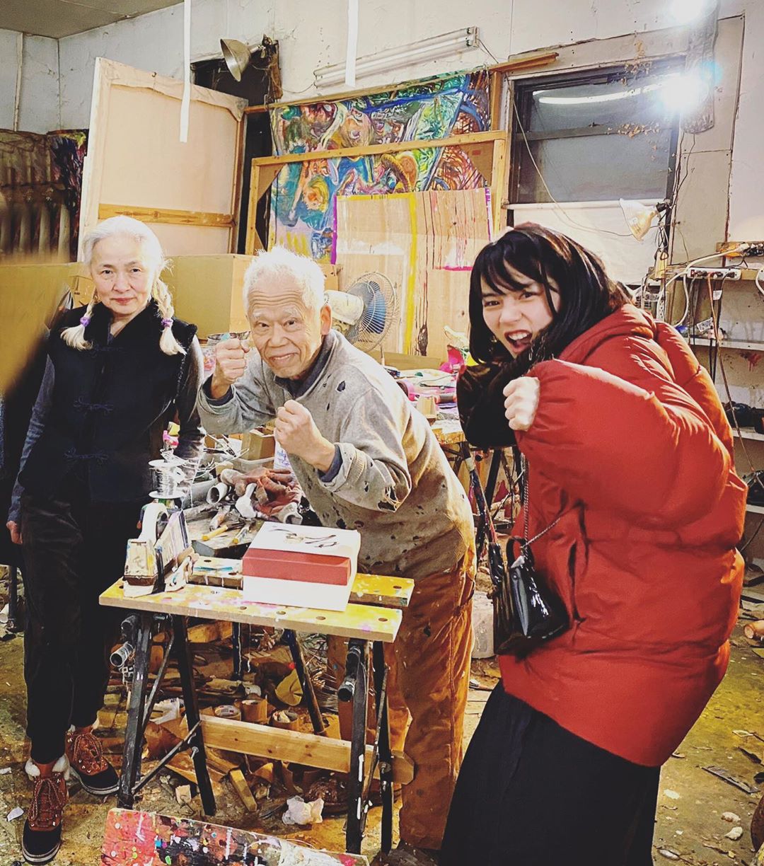 のん 篠原有司男さん 乃り子さんと 興奮 Wacoca Japan People Life Style のん 篠原有司男さん 乃り子さんと 興奮 Wacoca Japan People Life Style