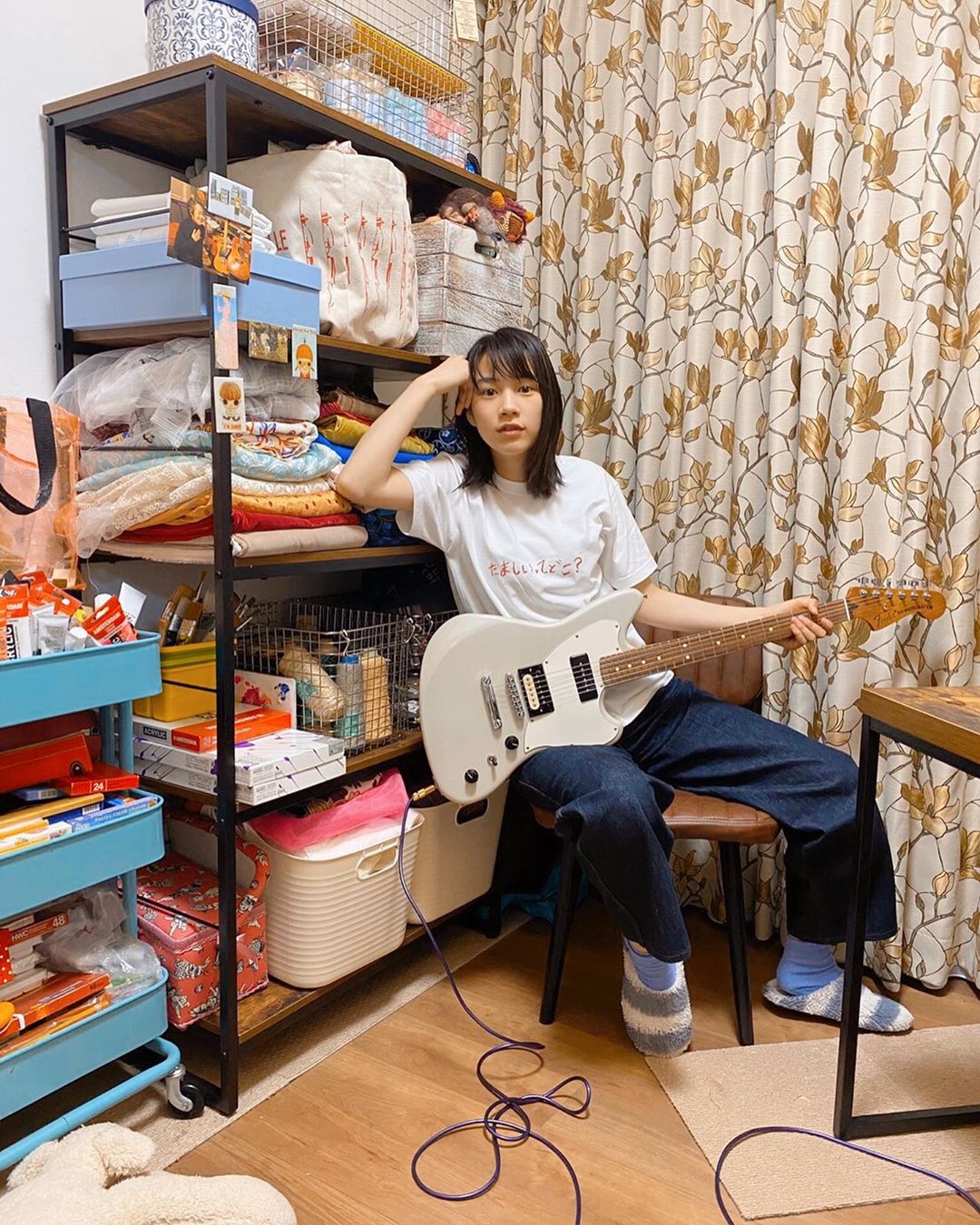 のん みんなの部屋充 Twitterとyoutubeでみんなからの参加も待ってます ここは 私のアトリエ 一番 部屋充してる場所です 画材や布や裁縫グッズが混ぜ Wacoca Japan People Life Style